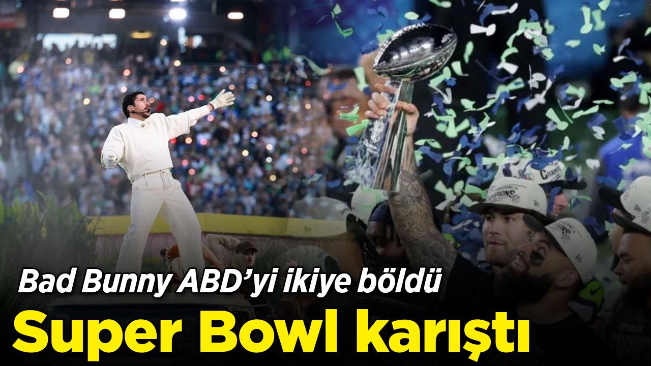 Super Bowl'da geceye Bad Bunny damga vurdu