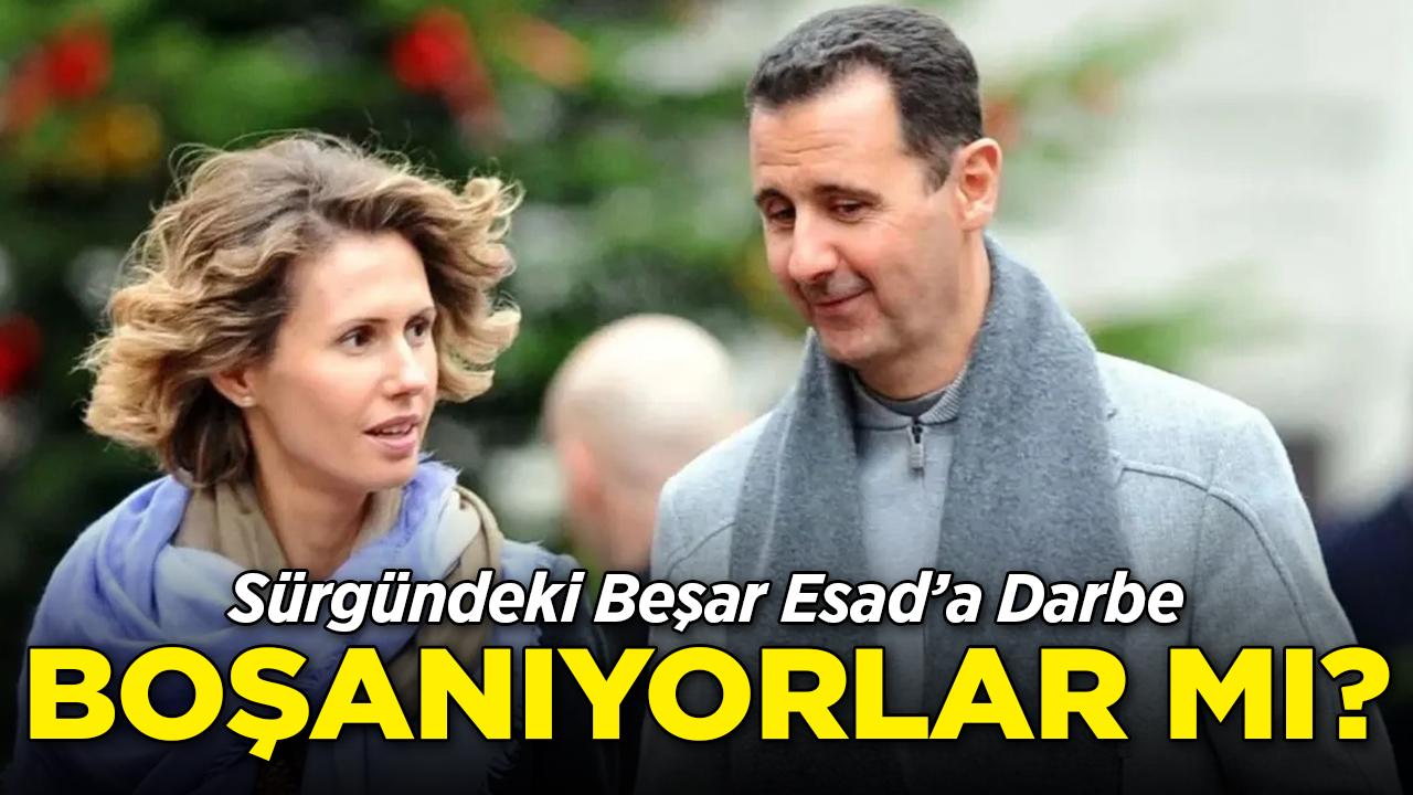 Sürgündeki Beşar Esad'a Darbe: Eşi Boşanma Kararı Aldı