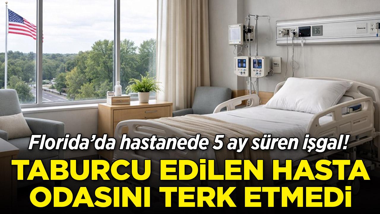 Taburcu edilen hasta, 5 aydır hastane odasını terk etmedi