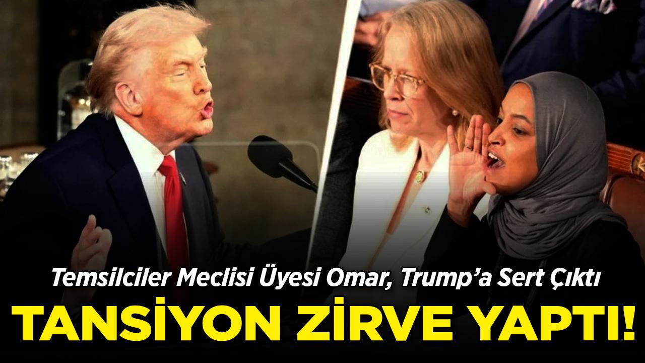 Temsilciler Meclisi Üyesi Omar, Trump'a Sert Çıktı: "Amerikalıları Öldürdünüz"