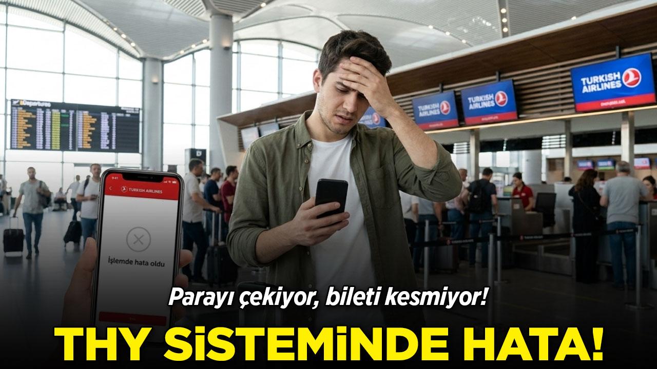 THY sisteminde kriz: Parayı çekiyor, bileti kesmiyor!