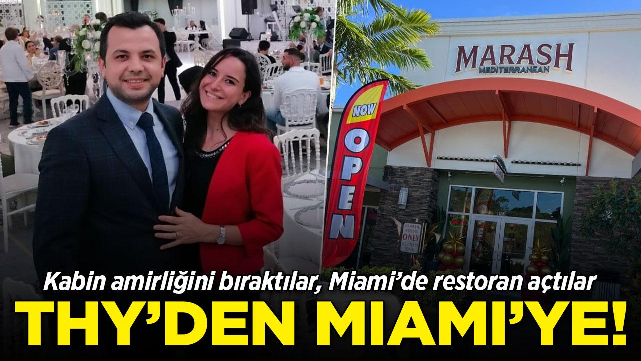 THY'den Miami'ye: Türk çift restorana ortak oldu