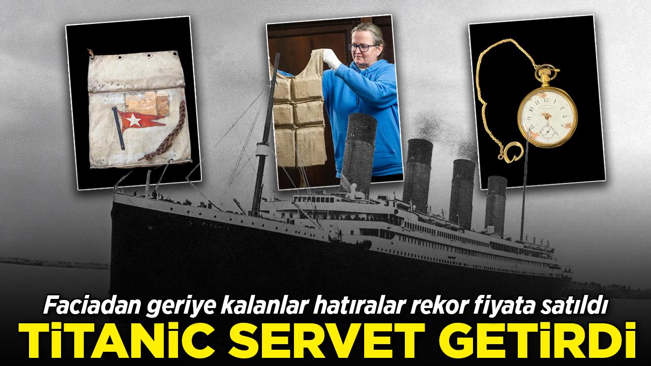 Titanic faciasından kalan can yeleği rekor fiyata satıldı