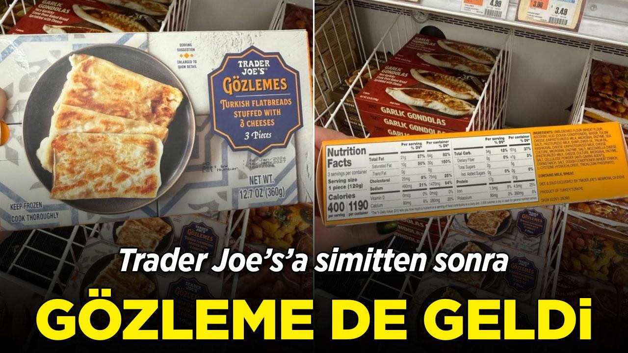 Trader Joe's raflarında gözleme satışa çıktı