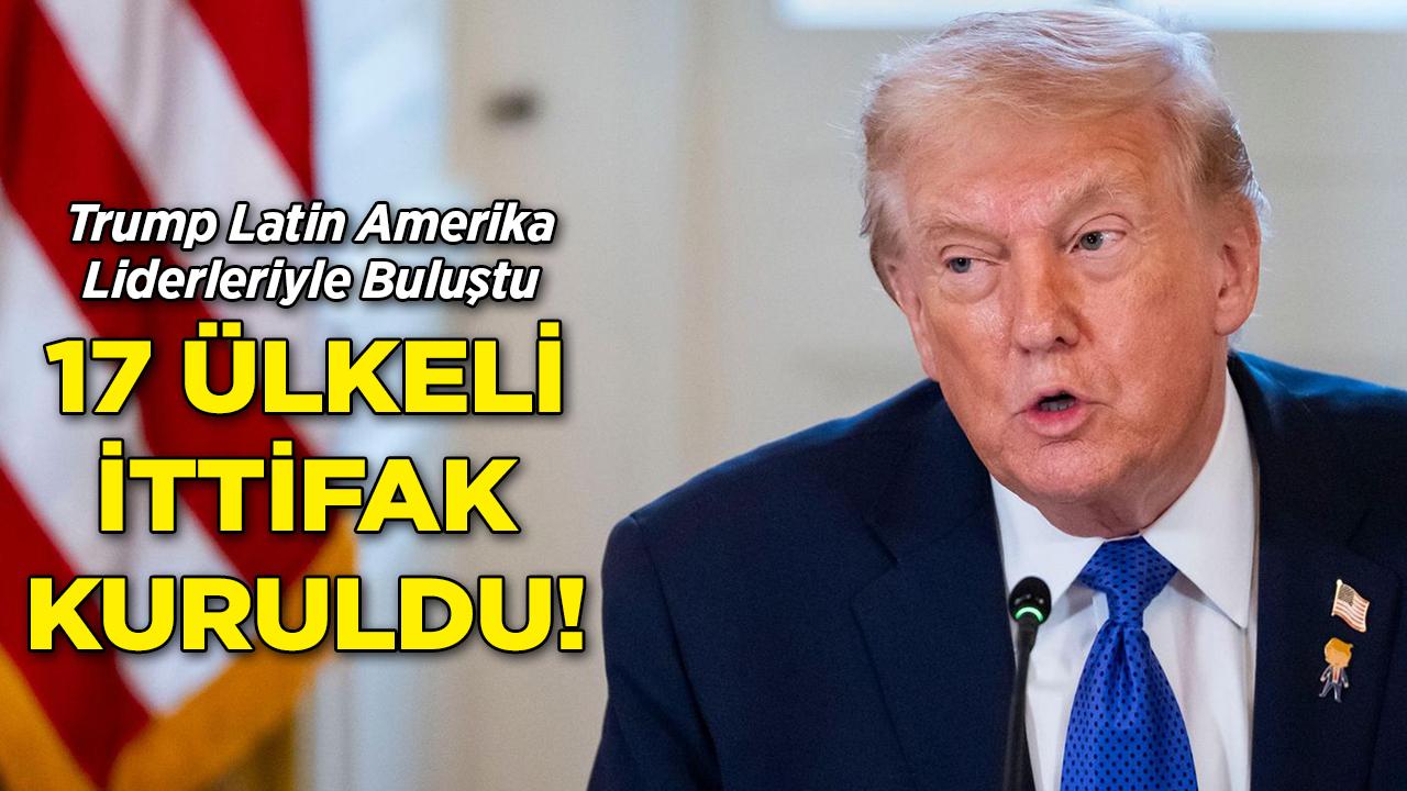 Trump'tan Dikkat Çeken Hamle: 17 Ülkeli Yeni Güvenlik İttifakı