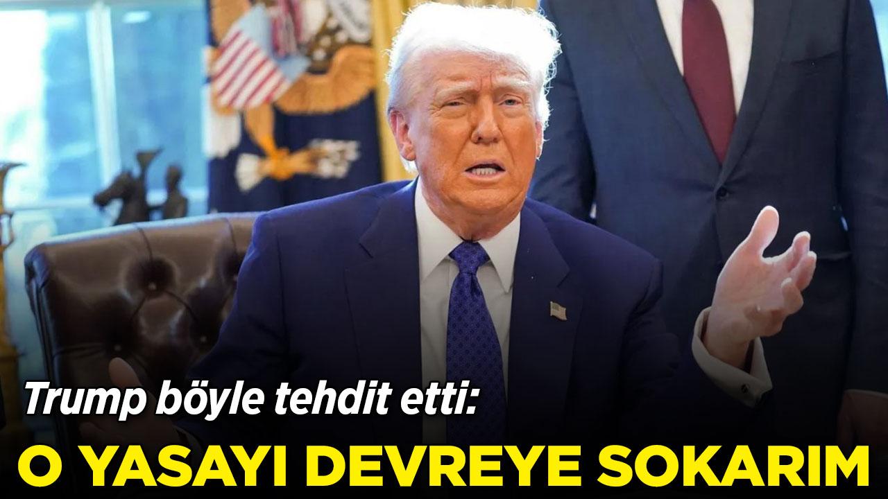 Trump'tan Minnesota için sert tehdit
