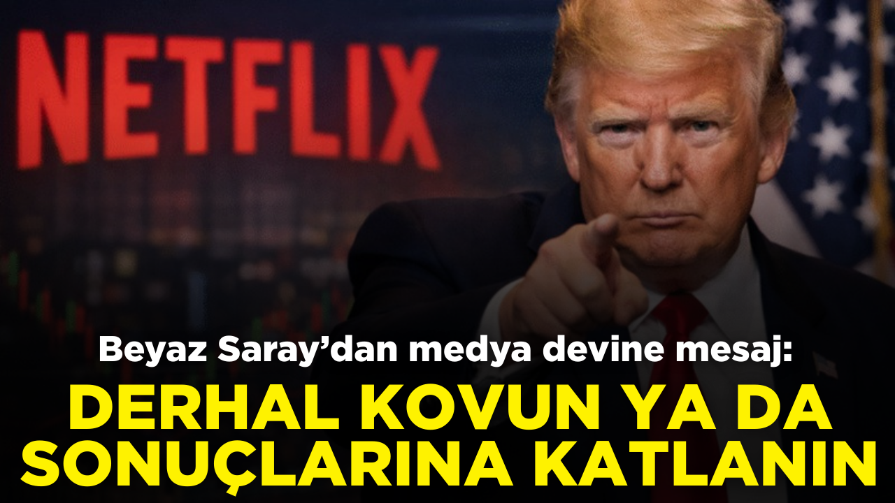Trump'tan Netflix'e tepki: Kovun ya da sonuçlarına katlanın
