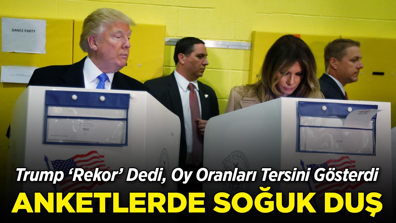 Trump'tan "Rekor Anket" İddiası, Verilerle Örtüşmedi
