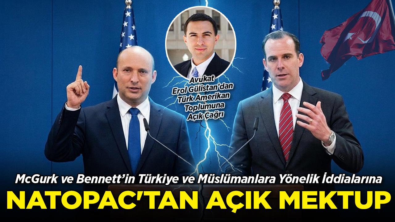 Türk-Amerikan Toplumundan Türkiye ve İslam'ı Hedef Alan McGurk ve Bennett'e Sert Yanıt