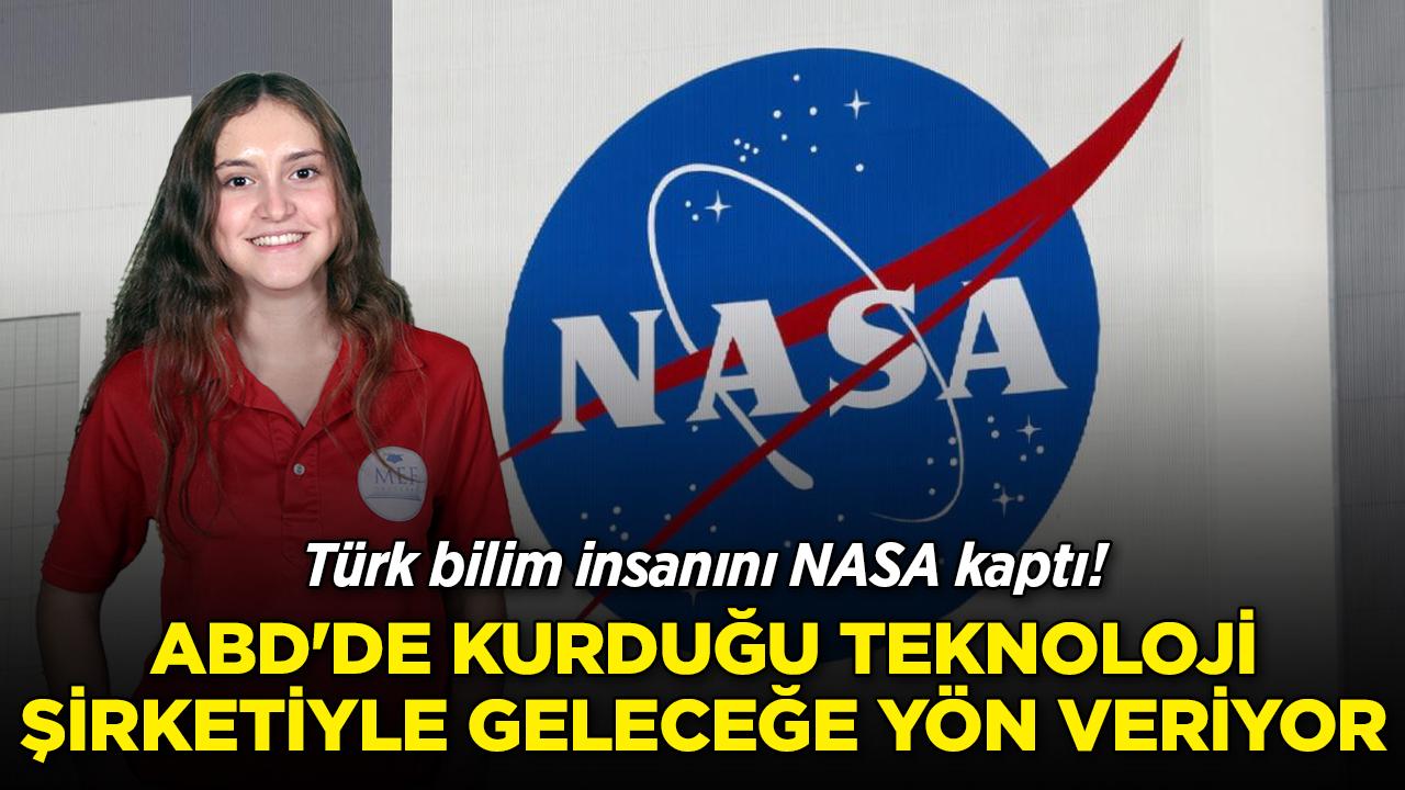 Türk bilim insanını NASA kaptı! İlayda Şamilgil ABD'de kurduğu teknoloji şirketiyle geleceğe yön veriyor