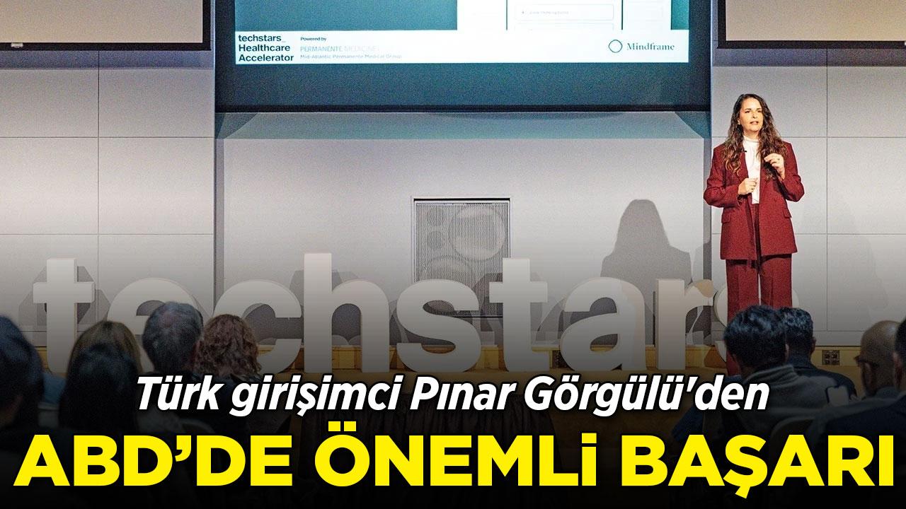 Türk girişimci Pınar Gör­gülü'den ABD'de önemli başarı