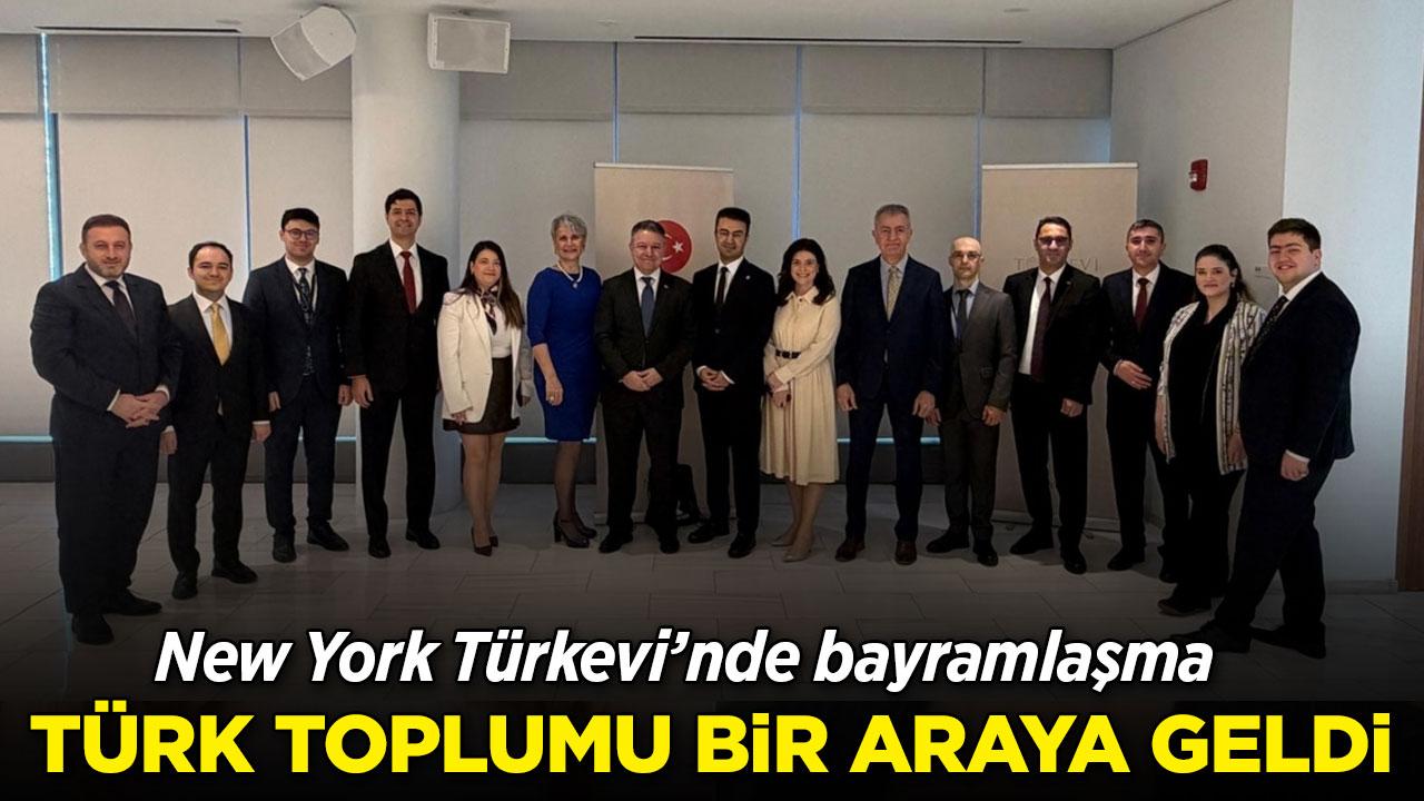 Türkevi'nde bayramlaşma: Türk toplumu bir araya geldi