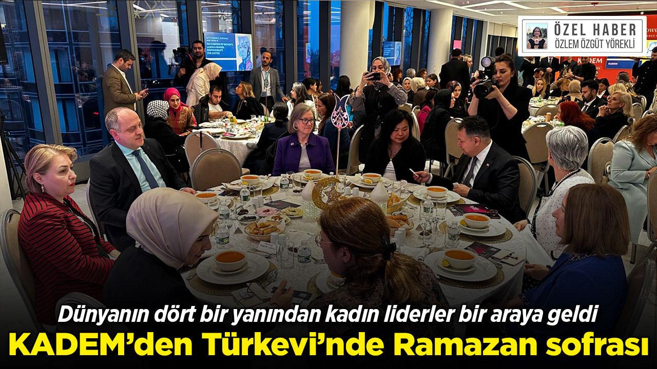 Türkevi'nde KADEM iftarı