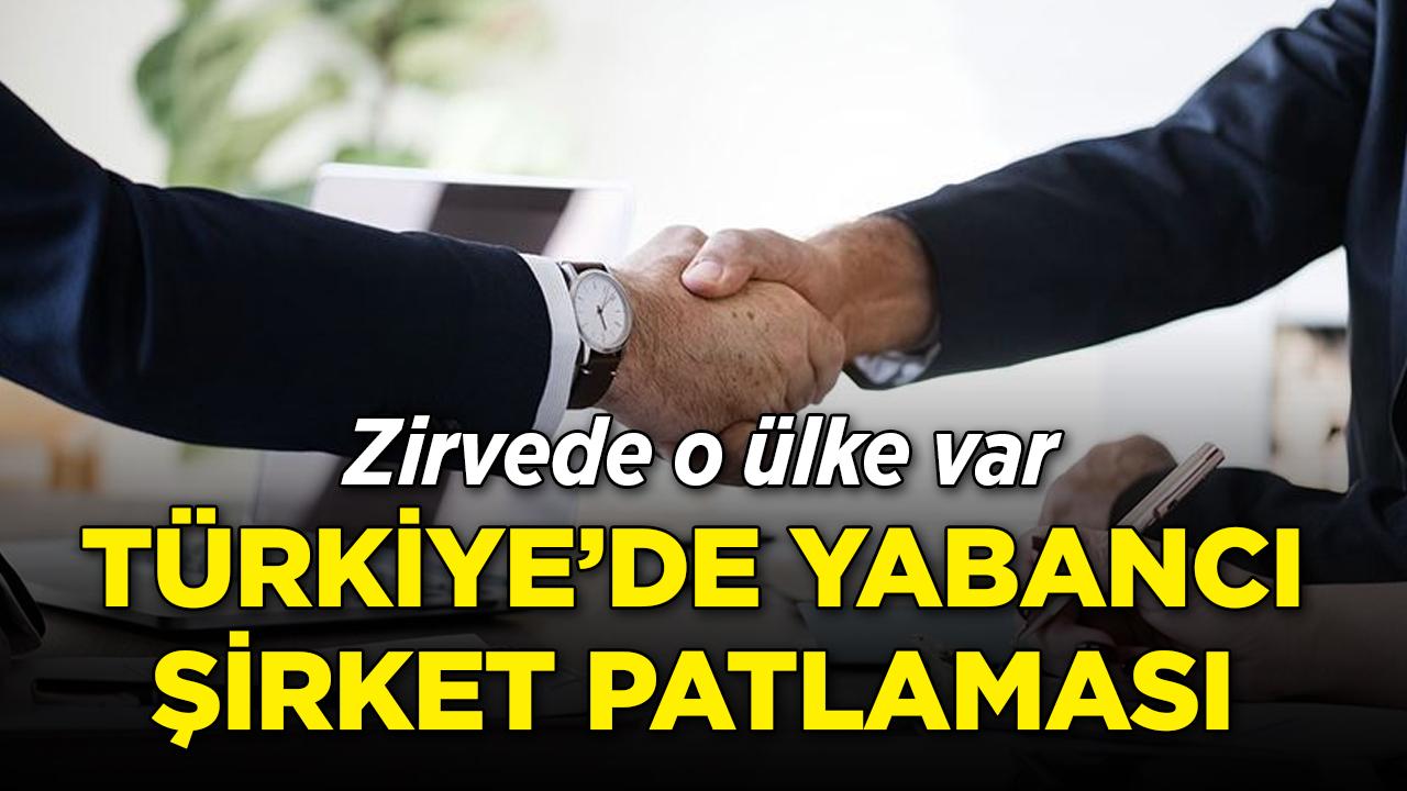 Türkiye'de yabancı şirket patlaması: Zirvede Almanya var