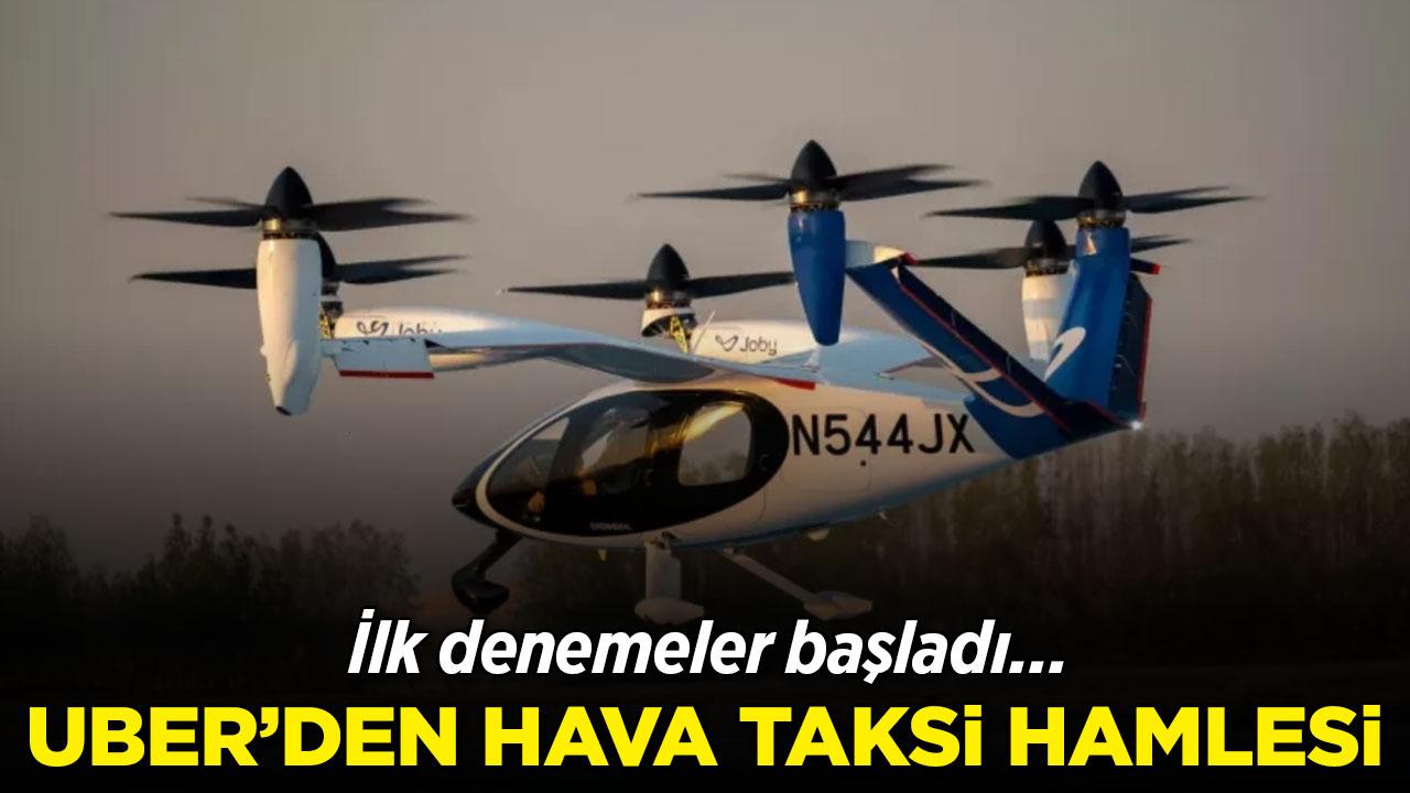 Uber'den hava taksi hamlesi