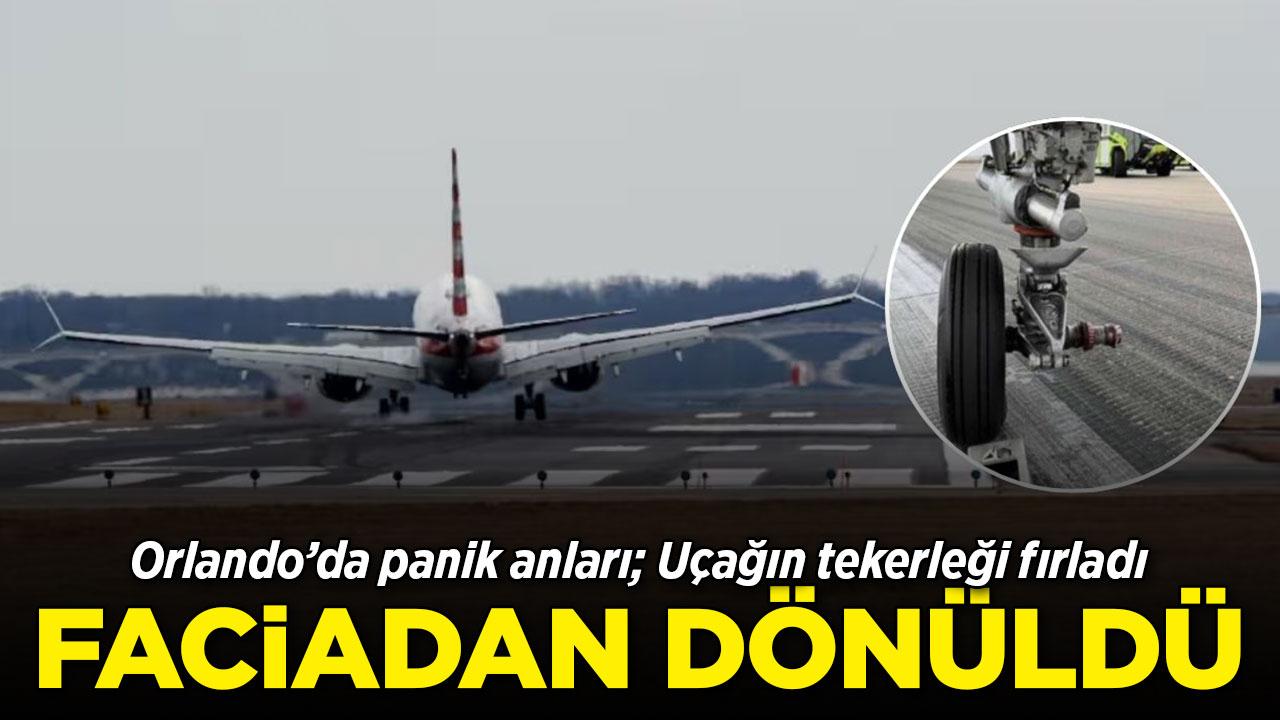 United Airlines uçağı inişte kazayı kıl payı atlattı