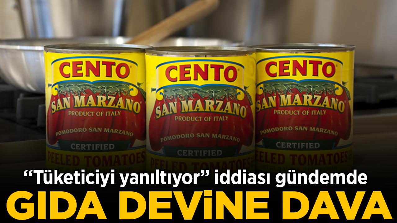 Ünlü domates markasına "sahte San Marzano" davası