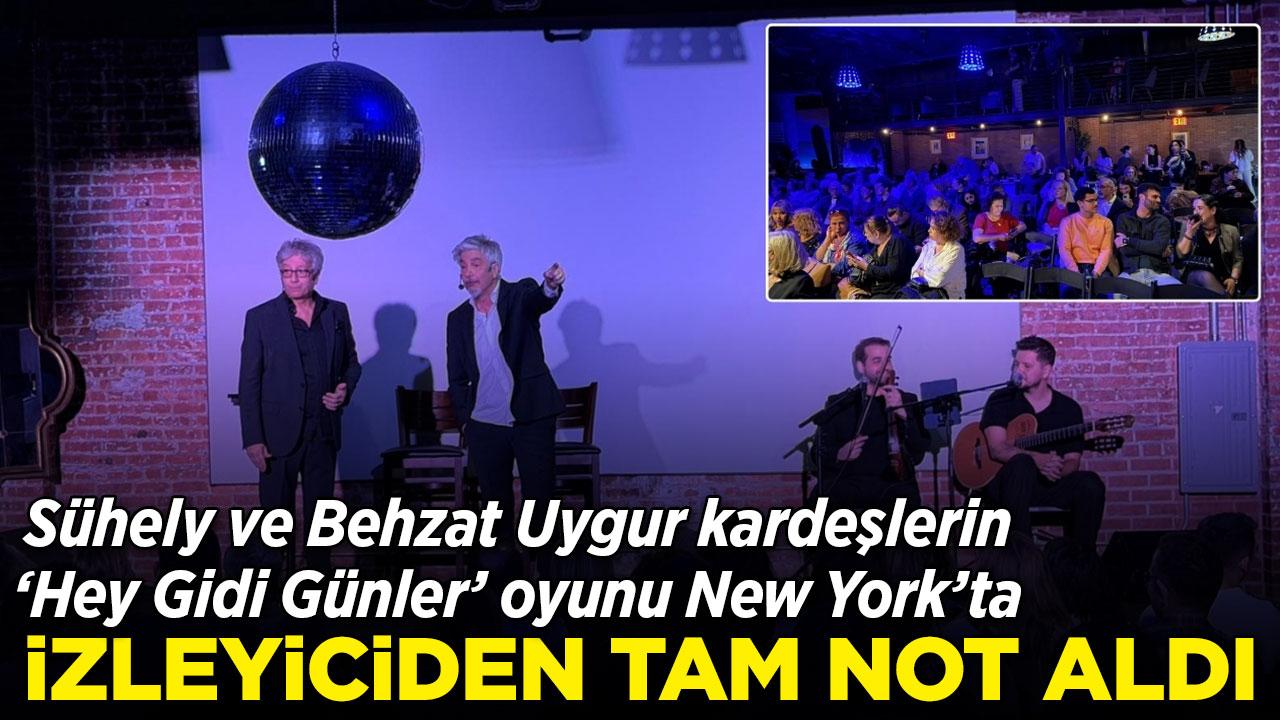 Uygur kardeşler "Hey Gidi Günler" ile sahne aldı