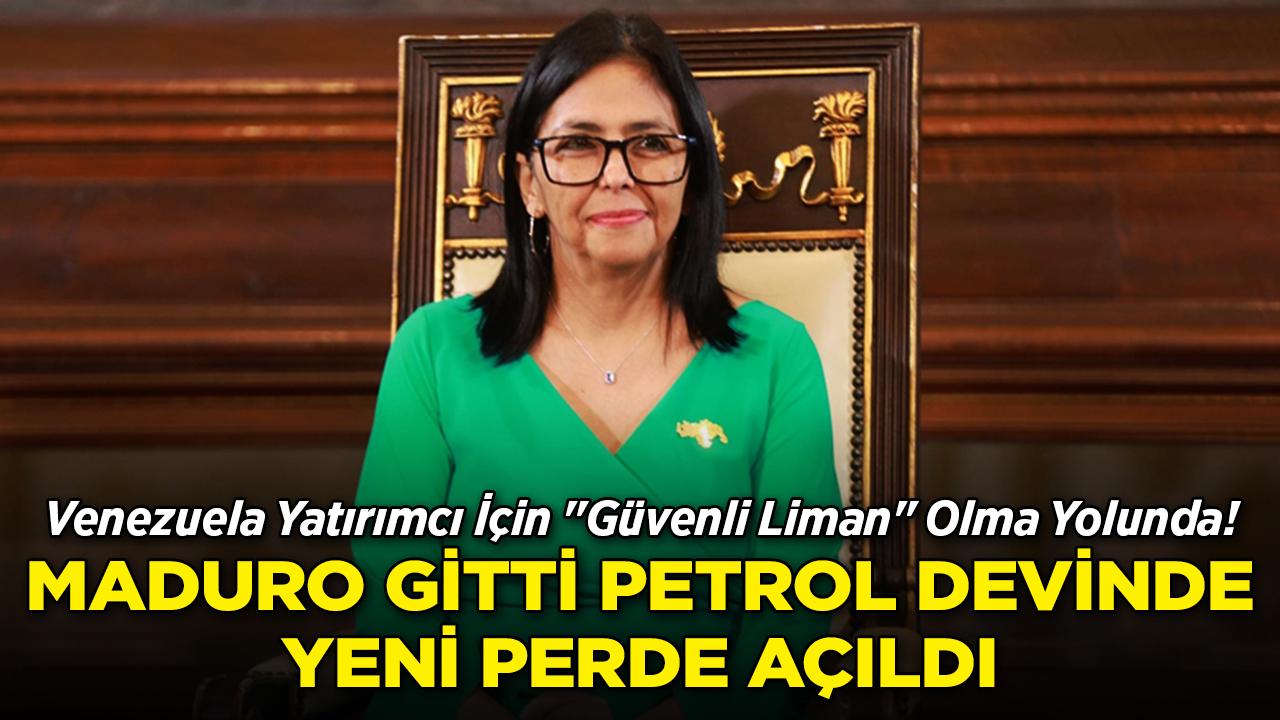 Venezuela Geçici Lideri Delcy Rodriguez'den Enerji İşbirliği Mesajı