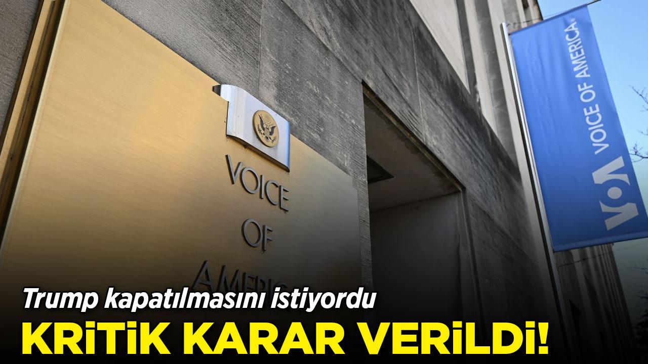 Voice of America yeniden yayına dönüyor