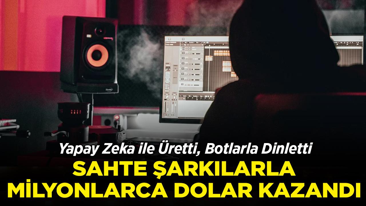 Yapay Zekaya Yaptırdığı Sahte Şarkılarla Milyonlar Kazandı