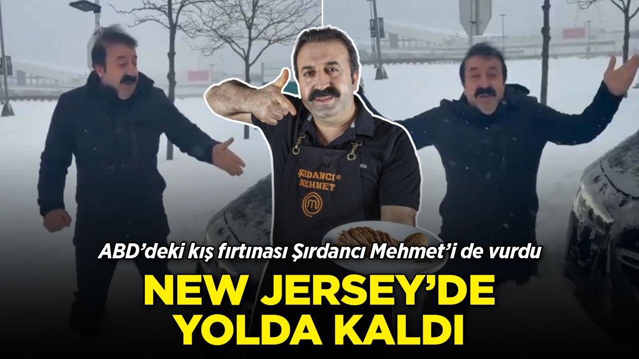 Yoğun kar yağışı sırasında yolda kaldı, yardım istedi